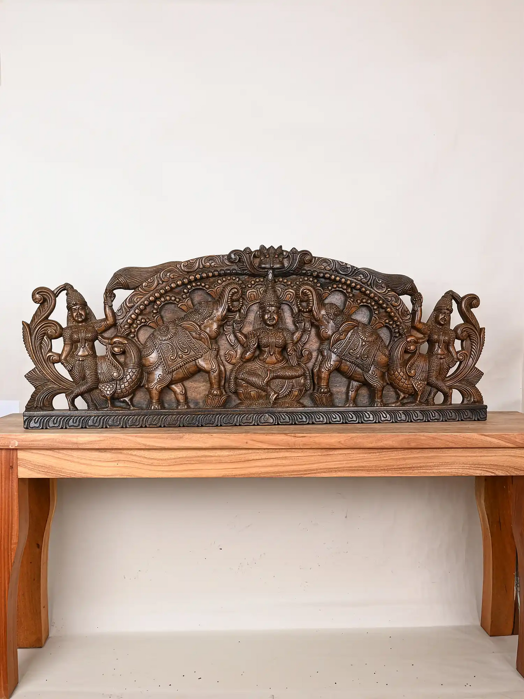 Prabhavali Horizontal Gajalakshmi Panel 42"