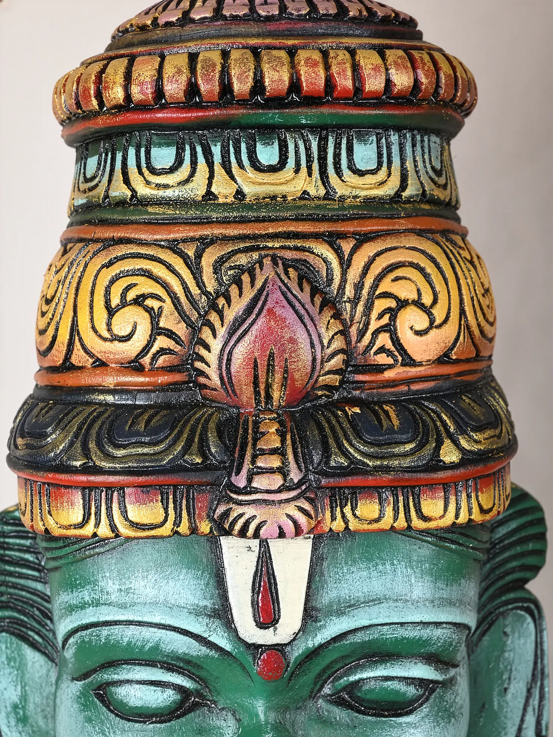 Jai hanuman face wall mount 18"