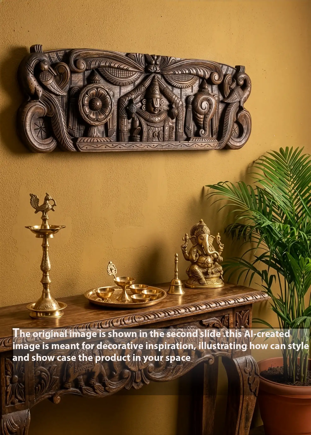 Wooden vaagai  Balaji Panel