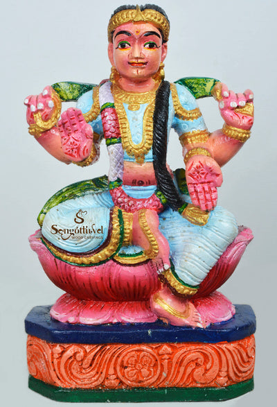 Goddess Balamma Devi Multicolour statue 14"