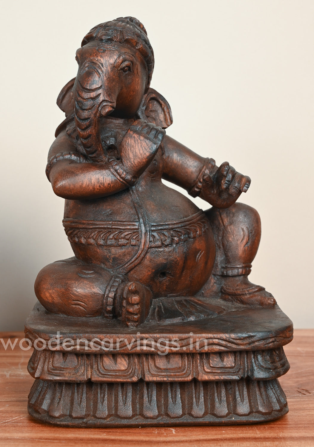 Five Set Of Cute Ganesha's Playing Musical instruments Sculpture 12"