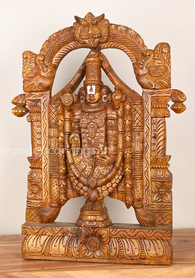 Tirumala Tirupathi (Govindha) Standing Arch Sculpture 24"