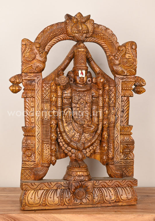 Tirumala Tirupathi (Govindha) Standing Arch Sculpture 24"