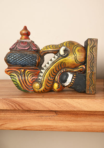 Wall Decor Ancient Creature Of Yaazhi Wall Brackets 10"