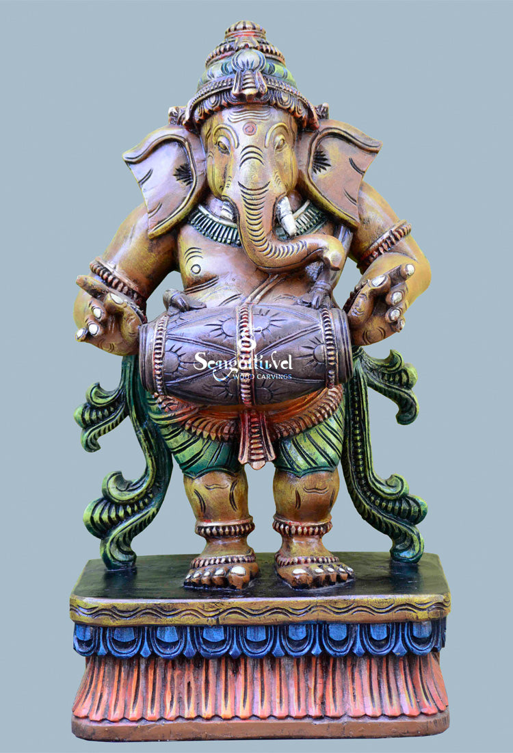 Lord Ganapathi as Dholak Wala 30"