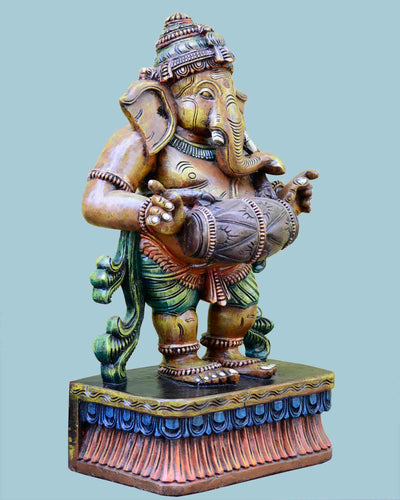 Lord Ganapathi as Dholak Wala 30"