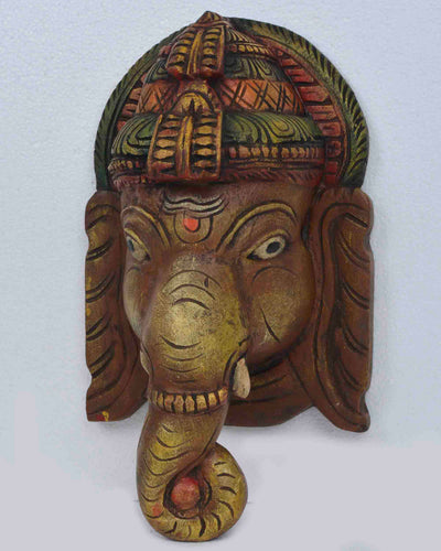 Lord Ganesh Auspicious Head Wall Mount