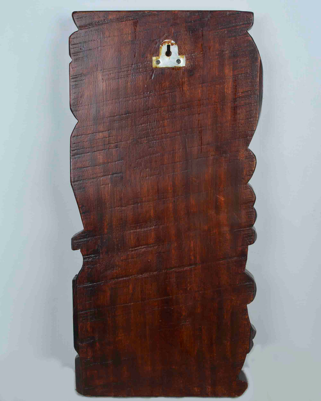 wooden Elephant head wall decorall mount 24"