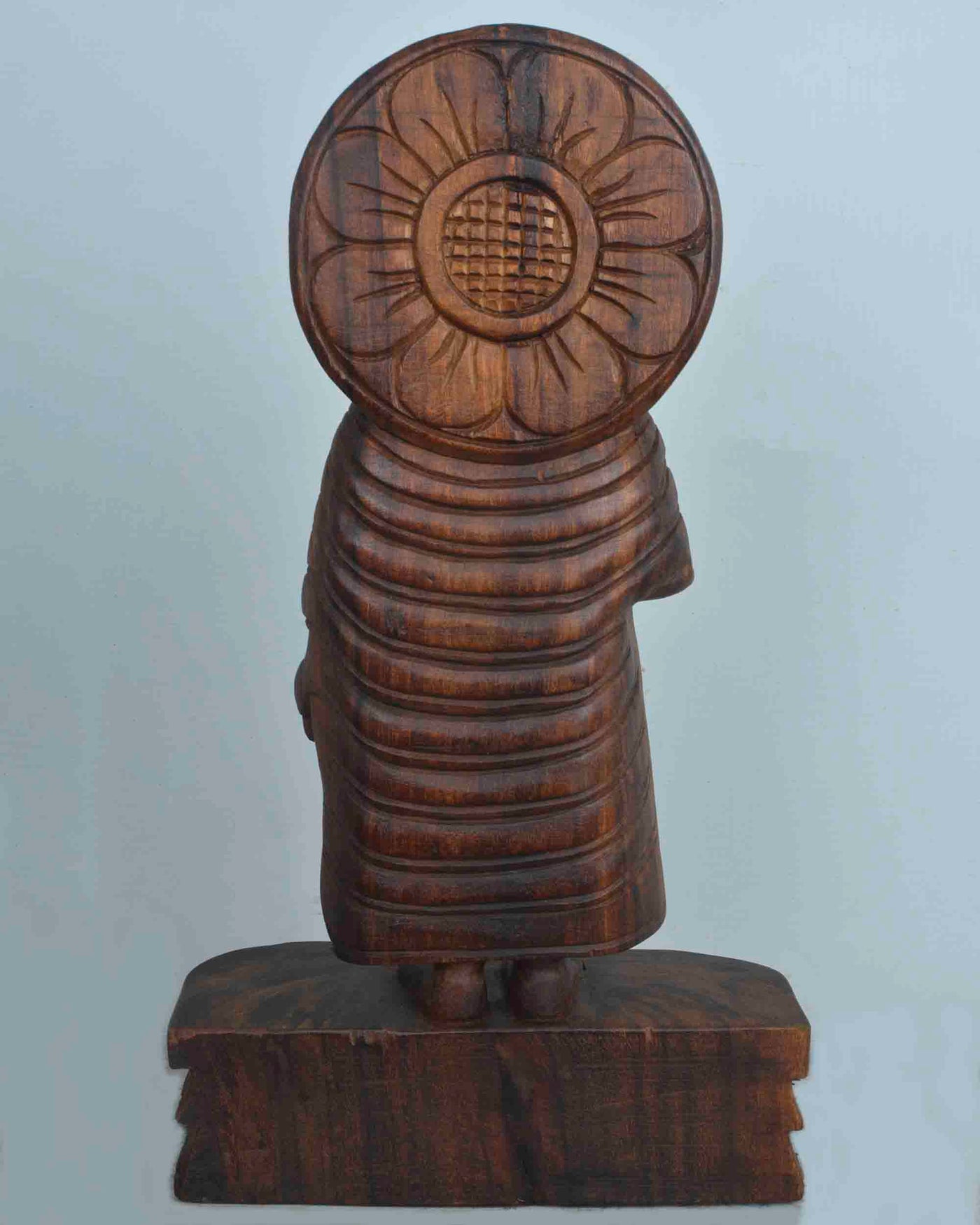 Tiny Buddha Blessing people in vitarka mutra statue 18"