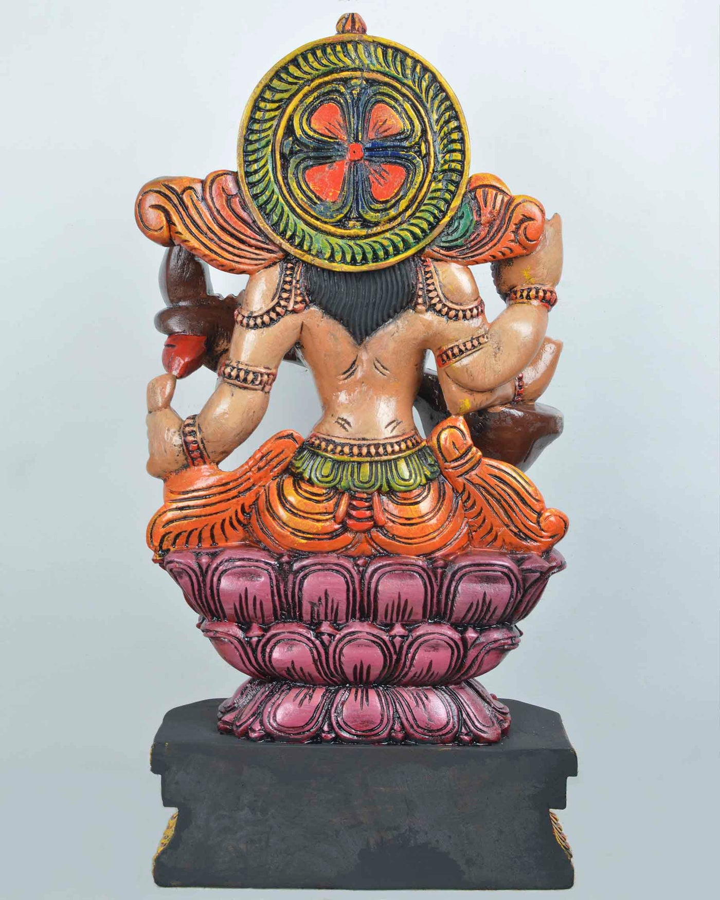 Goddess saraswathi with Grey colour veena statue 30"