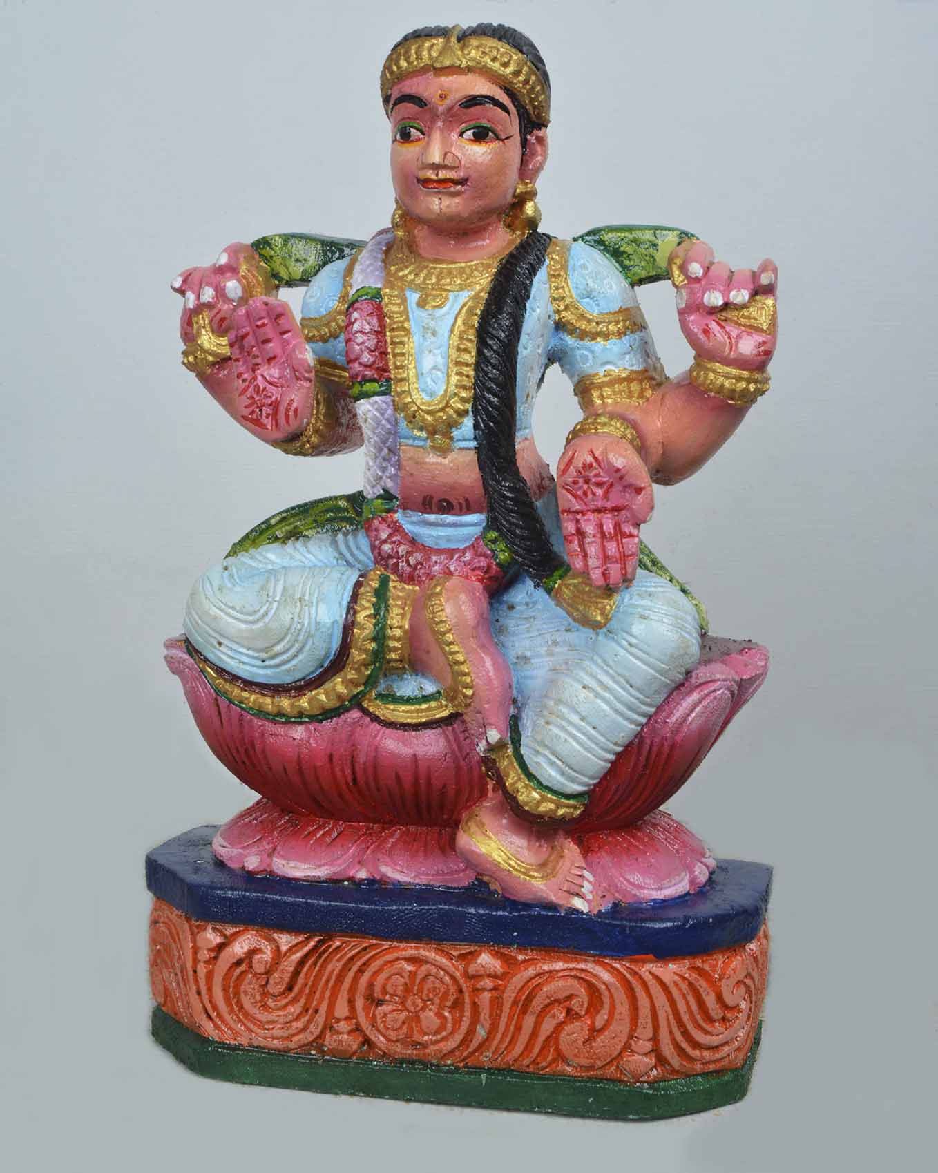 Goddess Balamma Devi Multicolour statue 14"