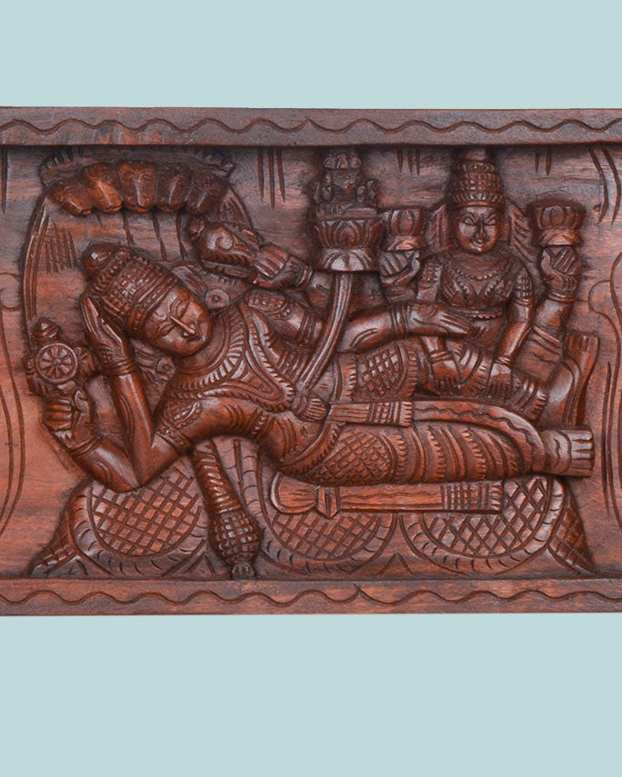 Tiruchirapalli Sri Ranganathar conch&chakra panel 48"