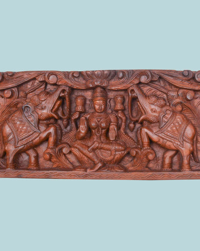 Wealthy Goddess with Annapakshi panel 48"