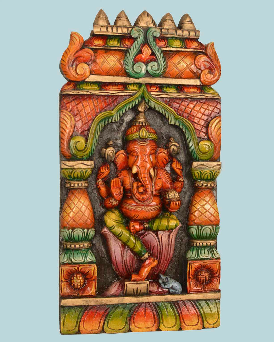 Give Success For Devotees Ganesha Wall Mount 24"