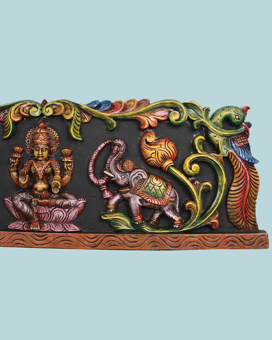 Panel of The Most Beautiful Goddess GajaLakshmi 37"