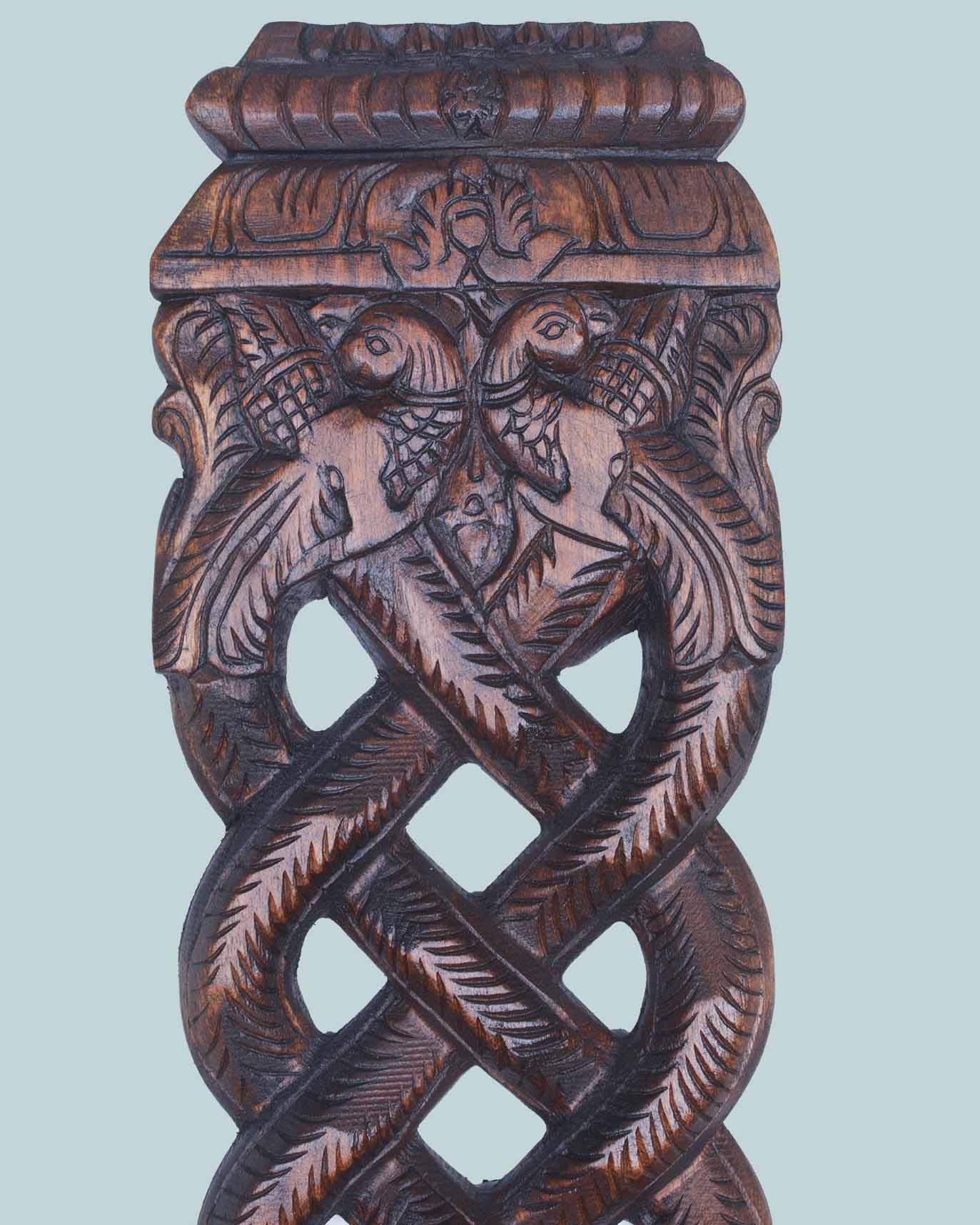 Home Decor Snake style wooden panel 36"