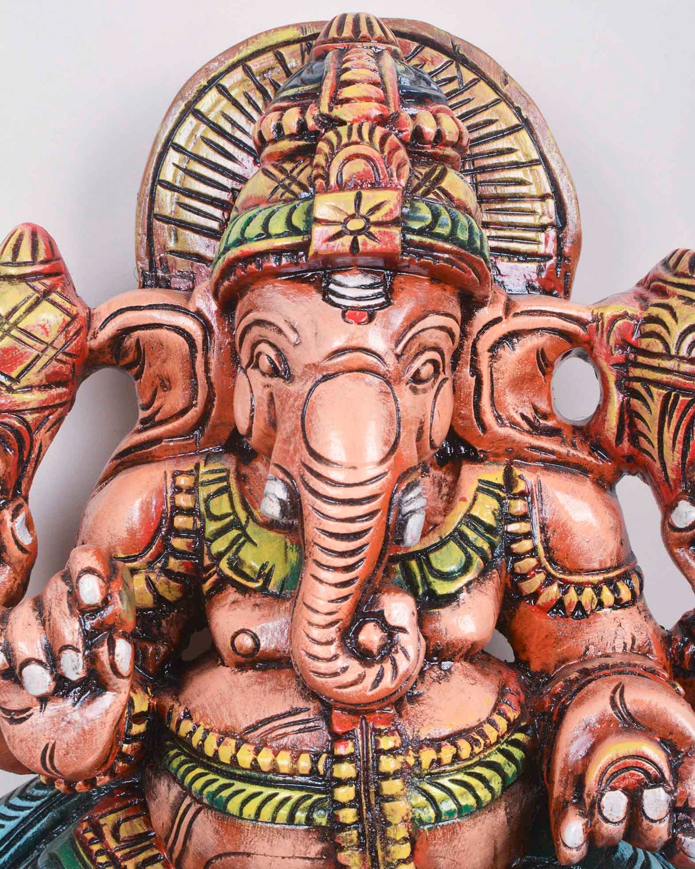 Decor For Home&Office Colourful Ganesha Sculpture 23"