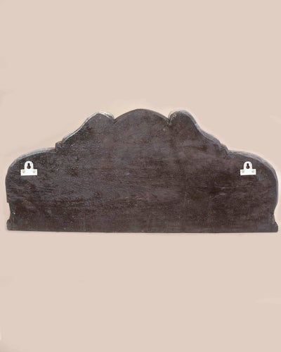Coloured Grey Elephants With Gaja Ganesha Wall Panel 18"