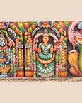 Tirupathi Balaji with Lakshmi & Padmavathi Wall Panel 36"