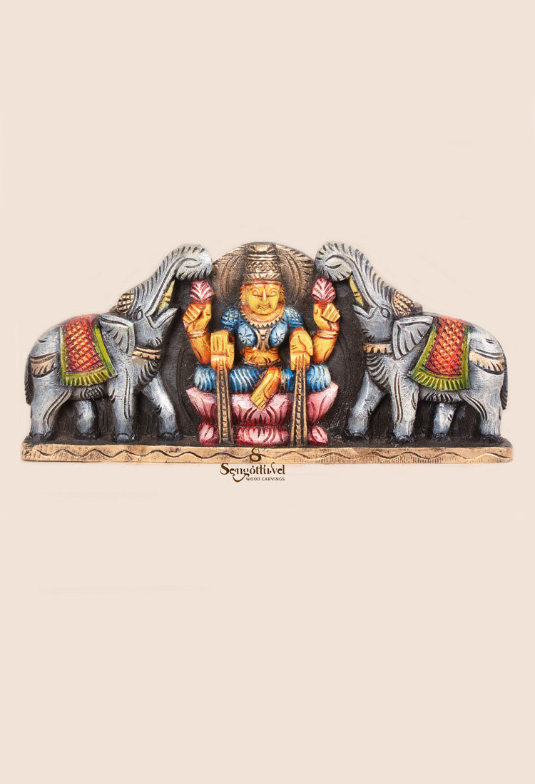 For Your Beautiful Home GajaLakshmi Wall Mount 18"