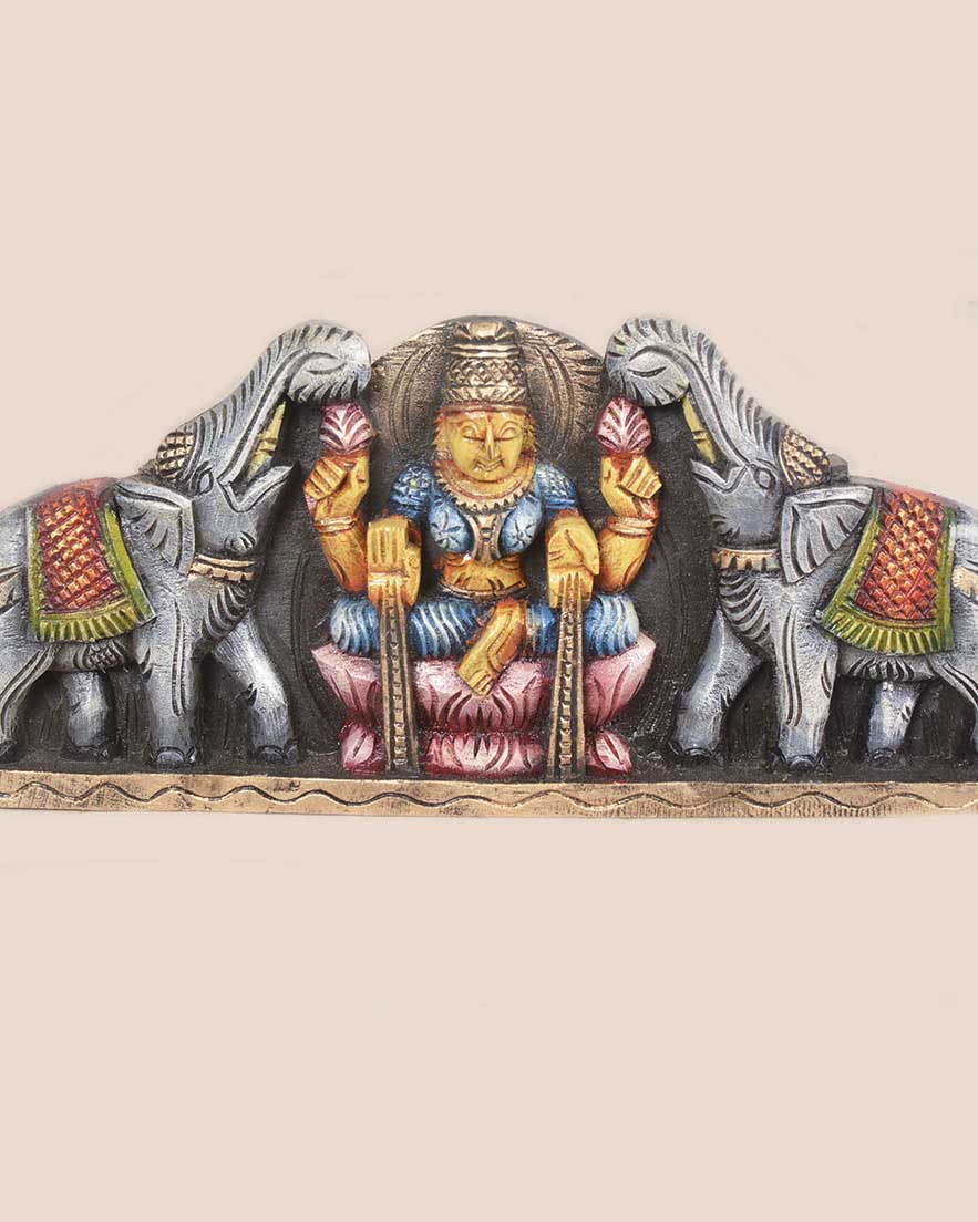 For Your Beautiful Home GajaLakshmi Wall Mount 18"
