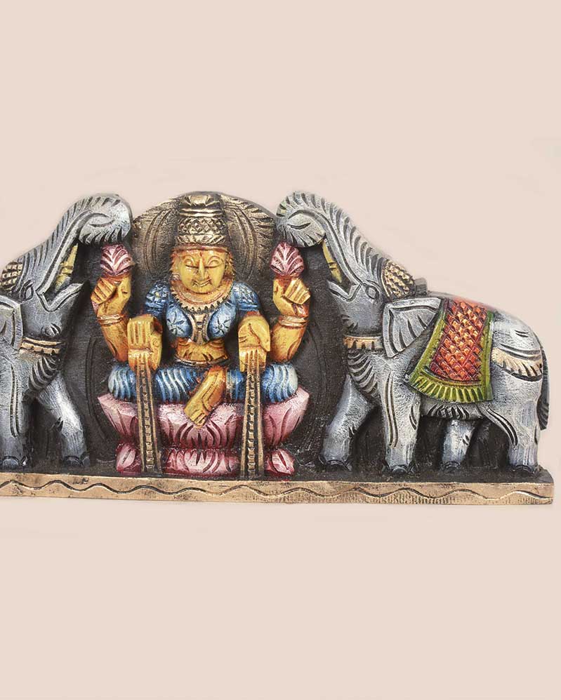 For Your Beautiful Home GajaLakshmi Wall Mount 18"